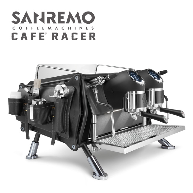 SANREMO CAFE RACER DOLOMITI LEATHER BAGS 雙孔營業用咖啡機 ( 皮革收納袋升級版 ) 220V  |SANREMO 咖啡機