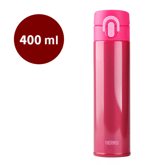 THERMOS 膳魔師 JNI-400-P 真空保溫瓶 400ml 粉紅色  |保溫杯 / 保溫瓶 / 保溫壺