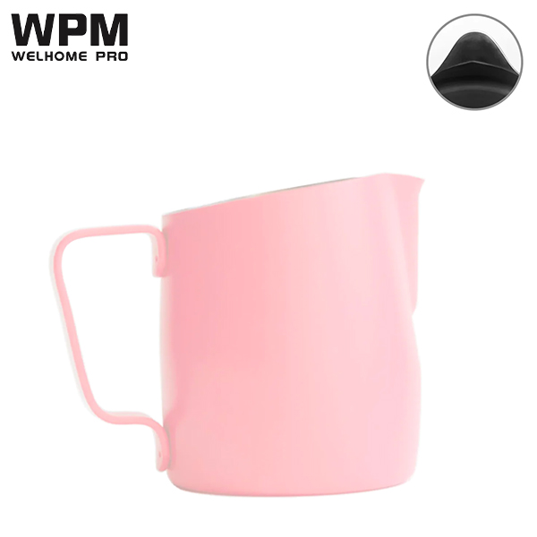 1904斜口拉花杯 300ml 烤漆（圓嘴）  |WPM 品牌專區