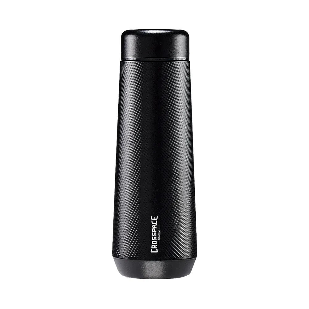 Diamond純鈦保溫瓶 L 470ml 鋒芒黑  |CROSSPACE 可思創品