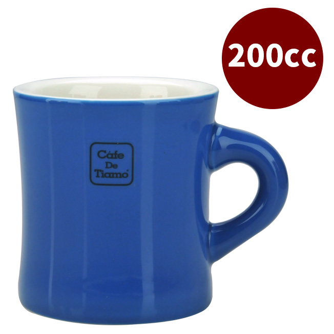 【停產】CafeDeTiamo 9號馬克杯 200cc 深藍  |【停產】非電器產品