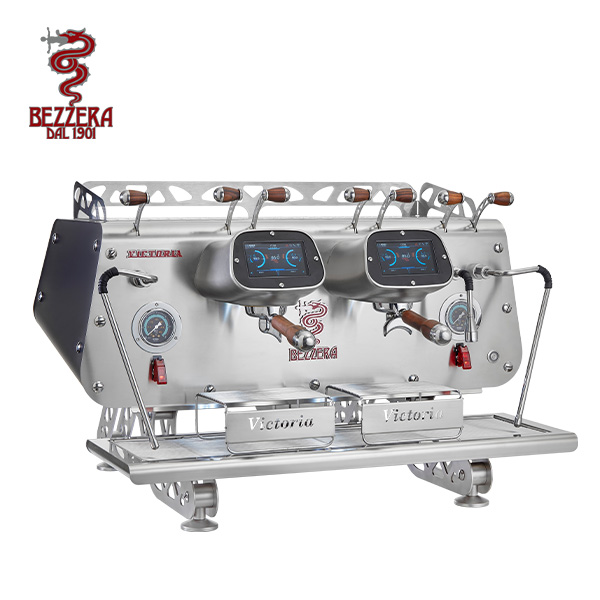 BEZZERA 貝澤拉 VICTORIA DE 雙孔營業機 黑 220V  |BEZZERA 營業用 咖啡機