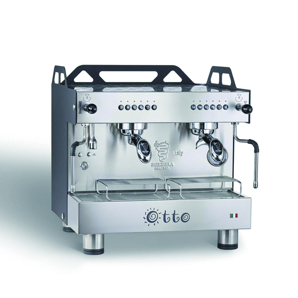 BEZZERA 貝澤拉 OTTO COMPACT DE 雙孔營業用咖啡機 (黑) 220V  |BEZZERA 營業用 咖啡機