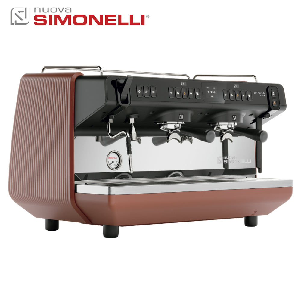 Nuova Simonelli Appia VIVA XT 2GR 咖啡機 石榴紅 220V