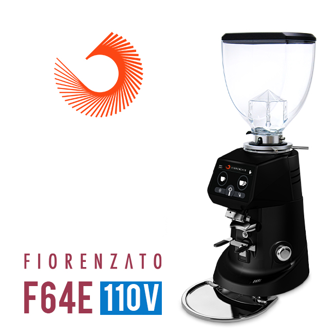 Fiorenzato F64E 營業用磨豆機 110V 霧黑  |營業用磨豆機