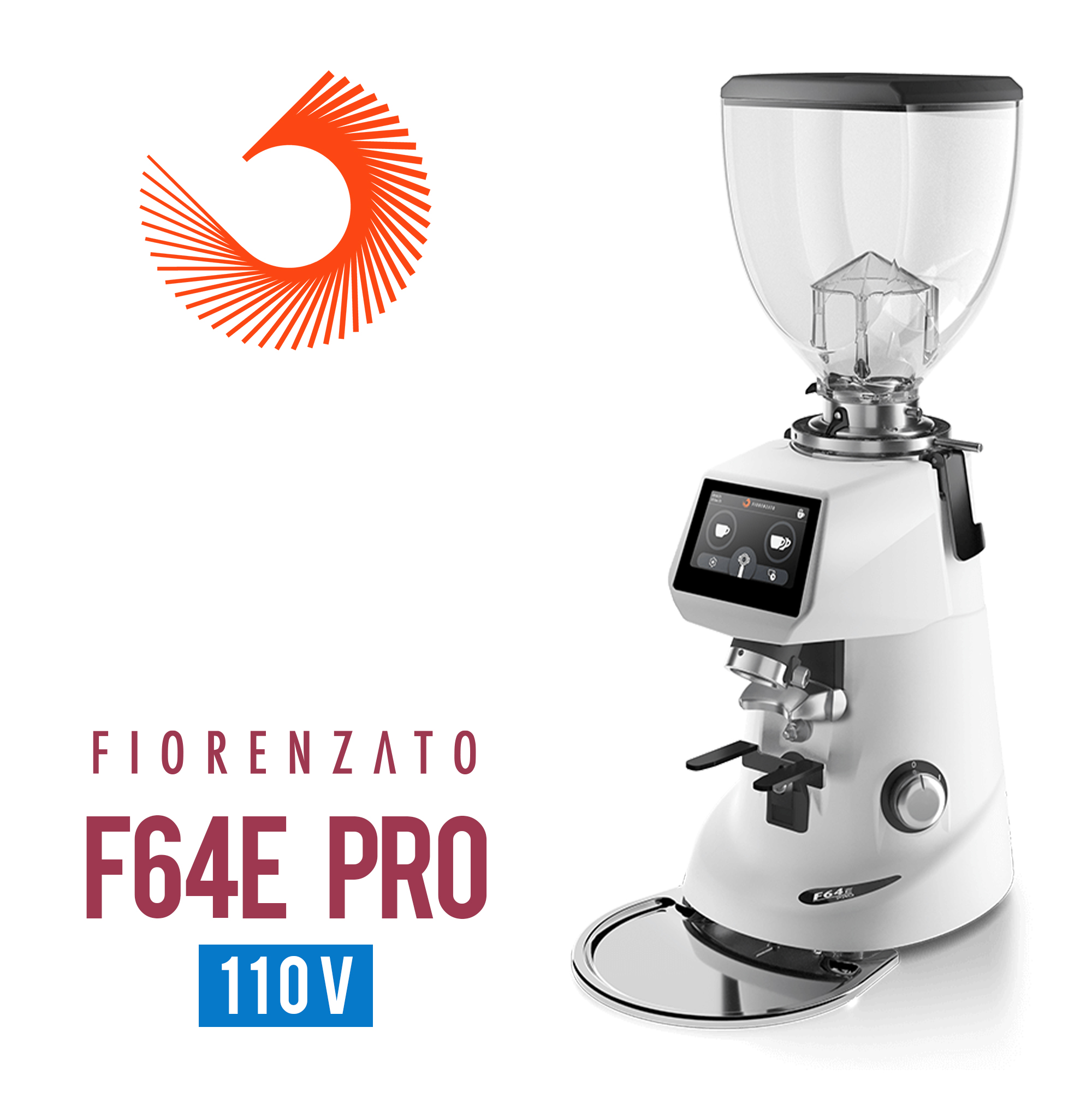 F64E PRO 營業用磨豆機 白 110V