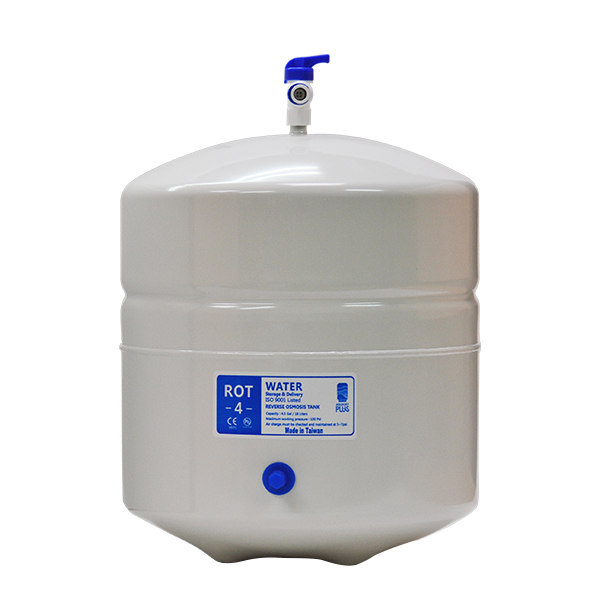 鋼製 壓力式儲水桶 4GAL加侖 (白色)  |淨水設備區
