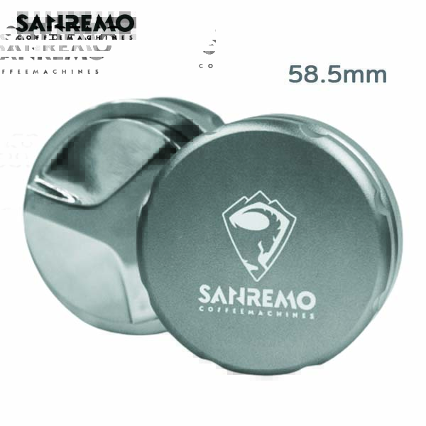 【停產】SANREMO 58.5mm 可調式三槳整粉器 閃耀灰  |【停產】不鏽鋼製品