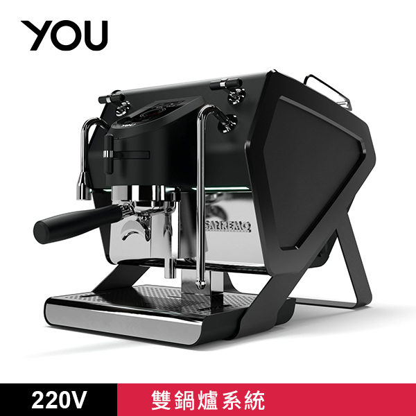 SANREMO YOU R 單孔半自動咖啡機 220V 黑  |新品上市！焦點推薦