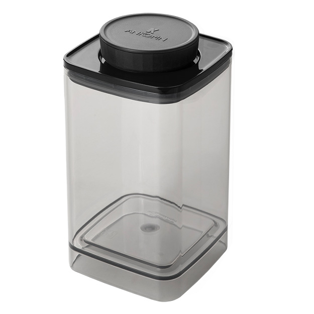【停產】Ankomn Turn-N-Seal TNS-04-LGHB 真空保鮮盒 1.2L 半透明黑  |【停產】非電器產品