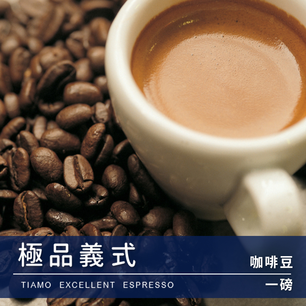 Tiamo一磅裝咖啡豆-極品義式 450g