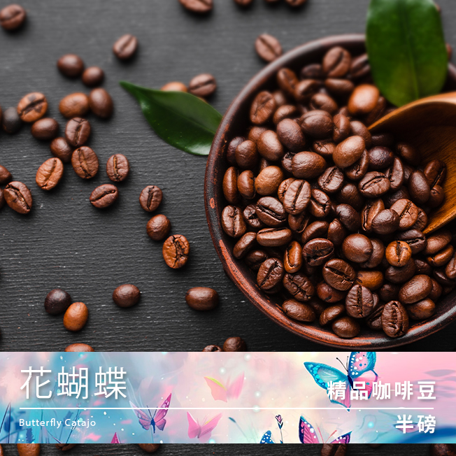 Tiamo 精品咖啡豆 花蝴蝶 半磅